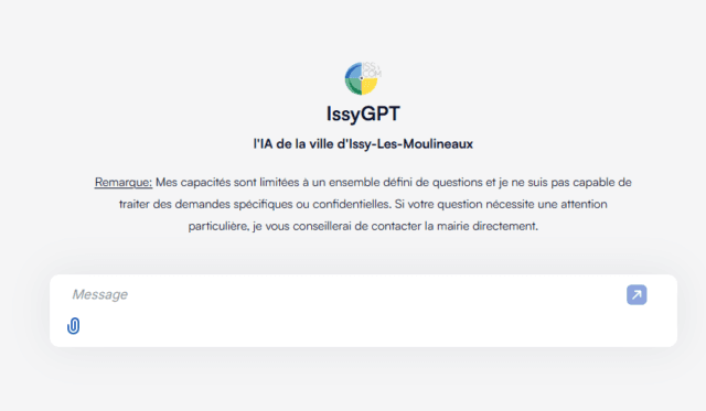 issy gpt - aide à la décision collectivités IA 